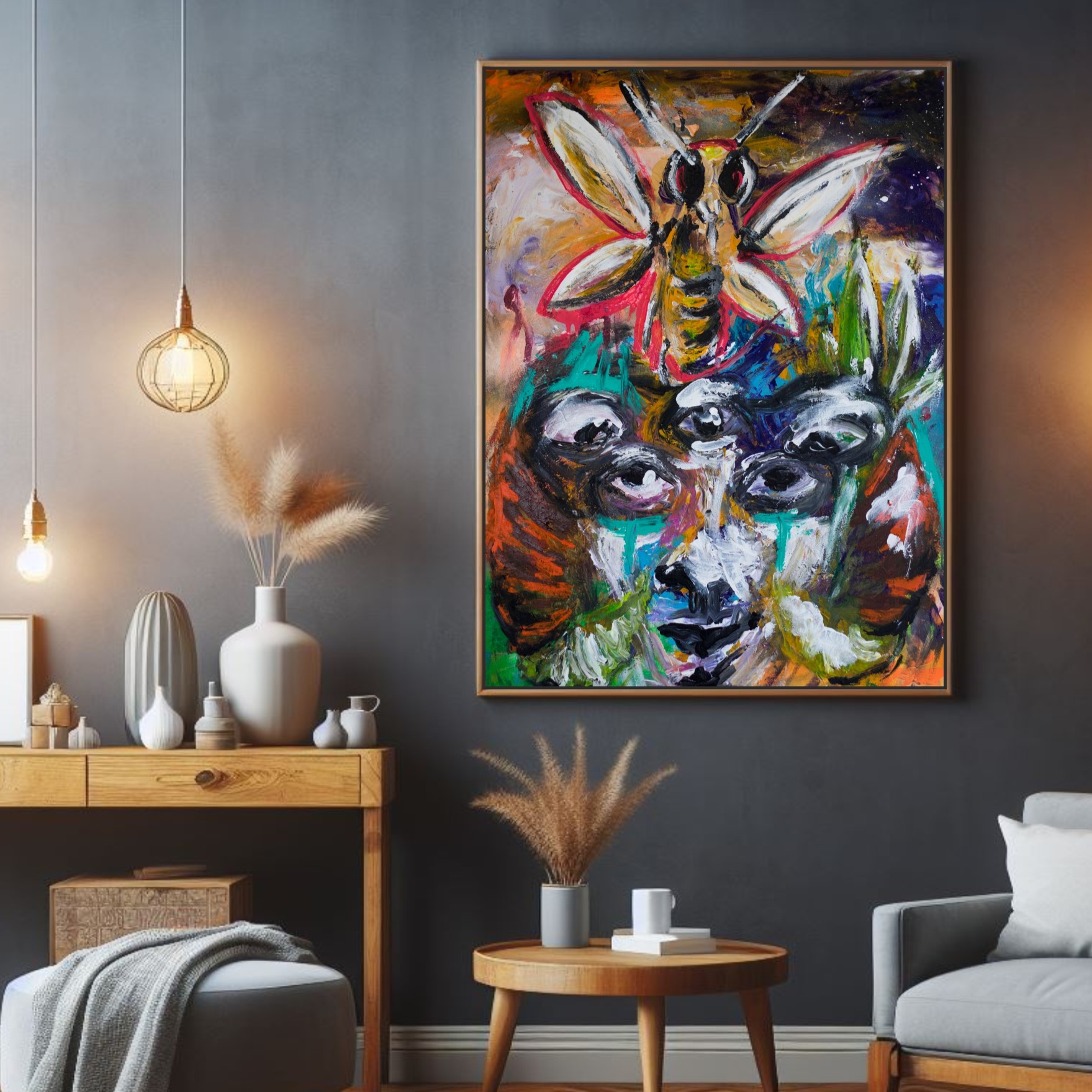 The bees and the magician