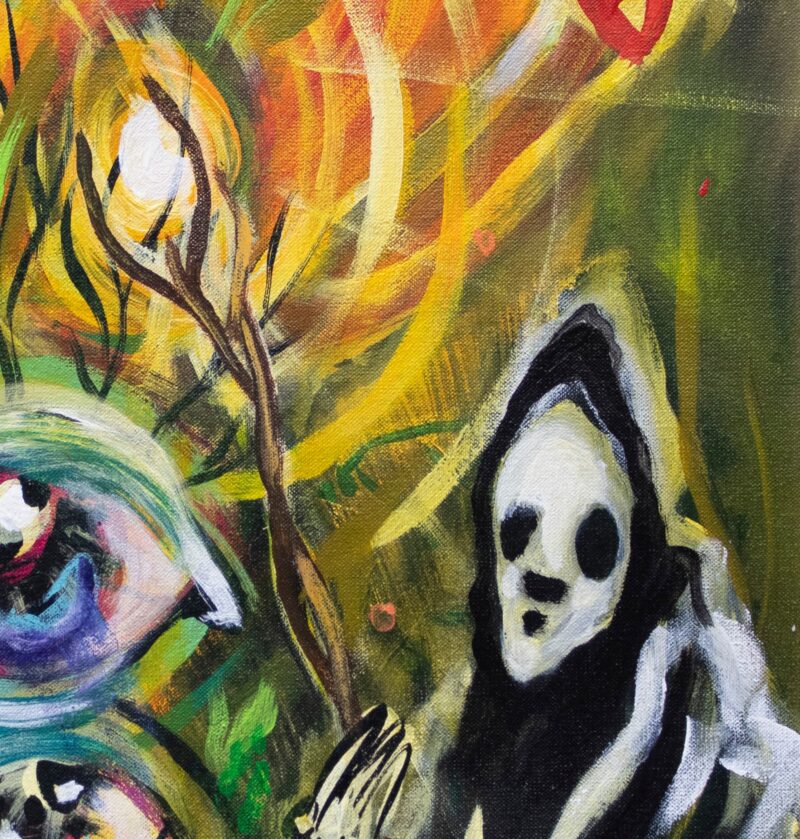 Whimsical Wizard and Mushrooms - Imagen 5