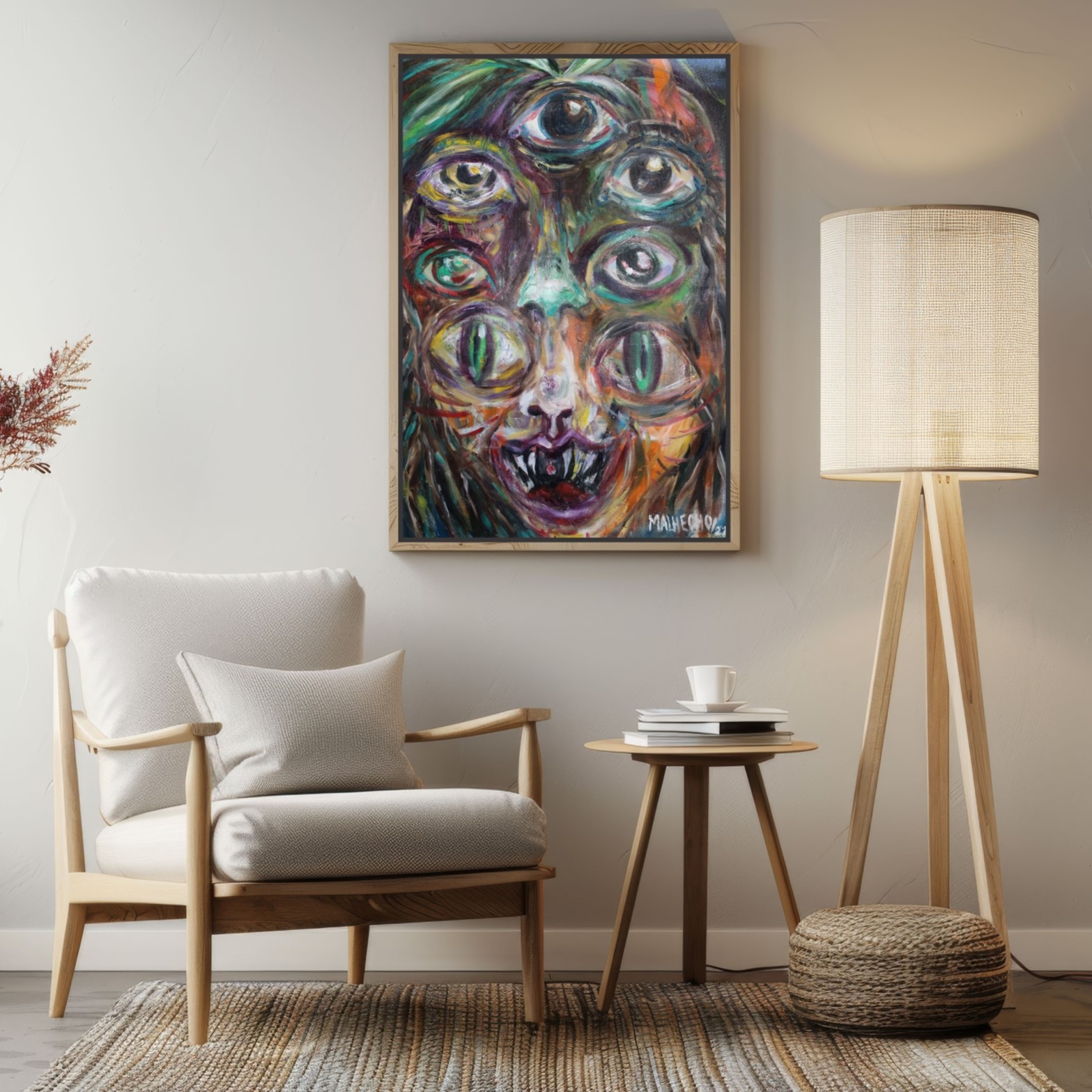 Metamorphosis from Plant to Cat.