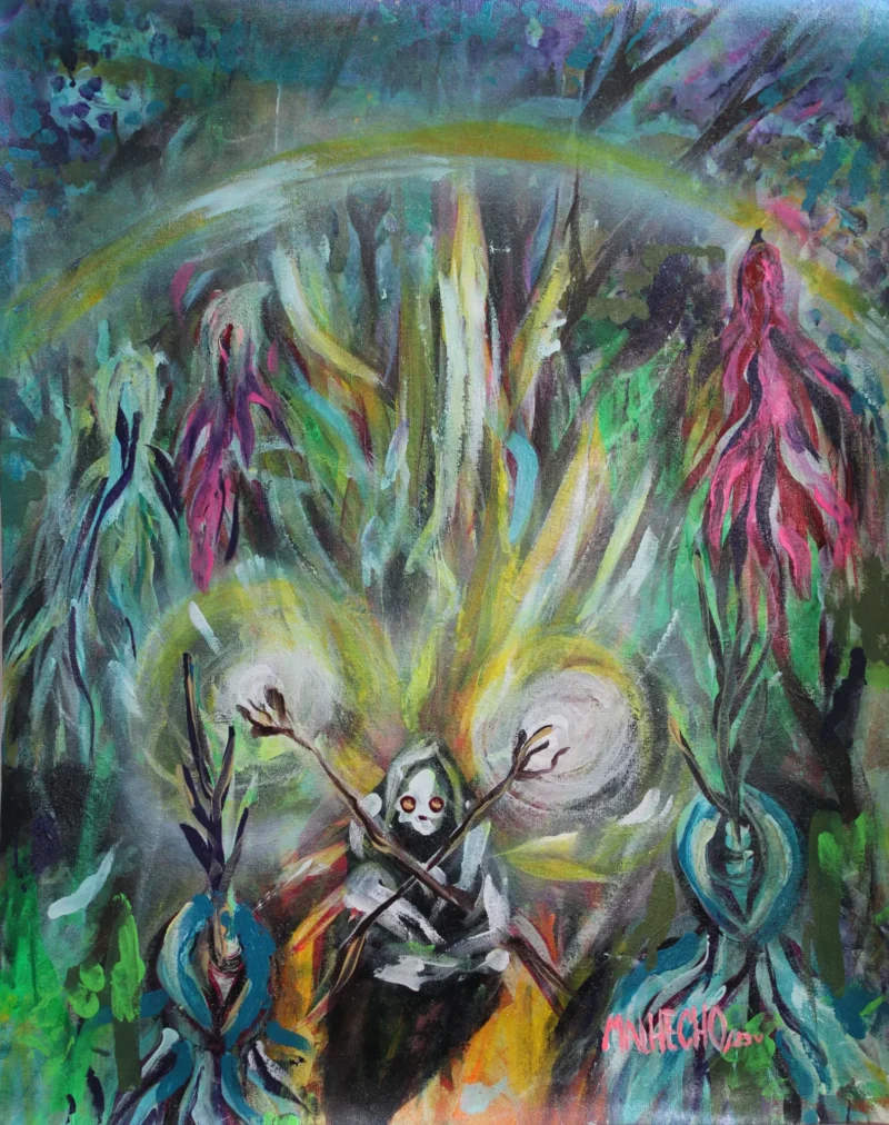 The spirit brings light to the darkness