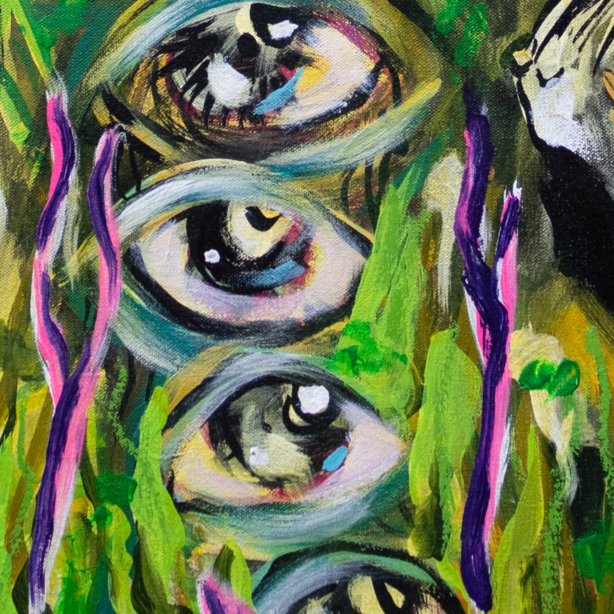 Whimsical Wizard and Mushrooms - Image 7