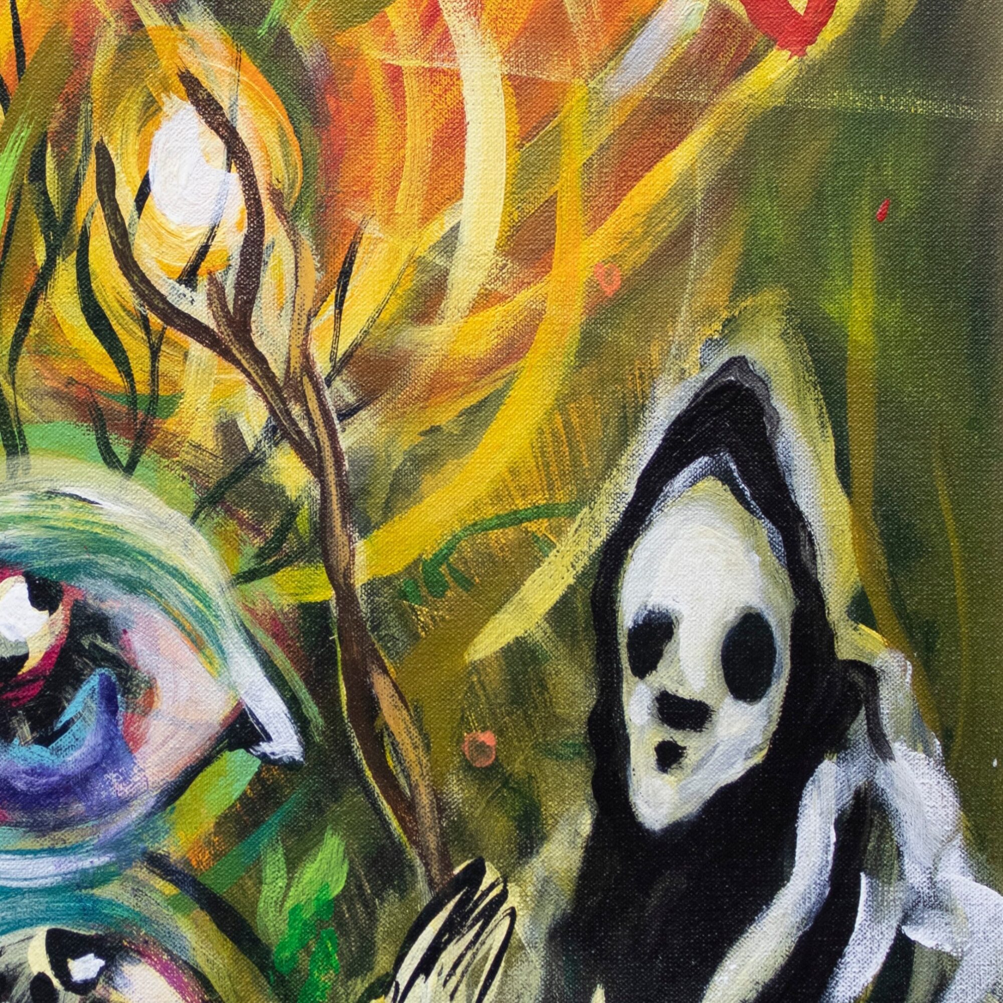 Whimsical Wizard and Mushrooms - Image 5