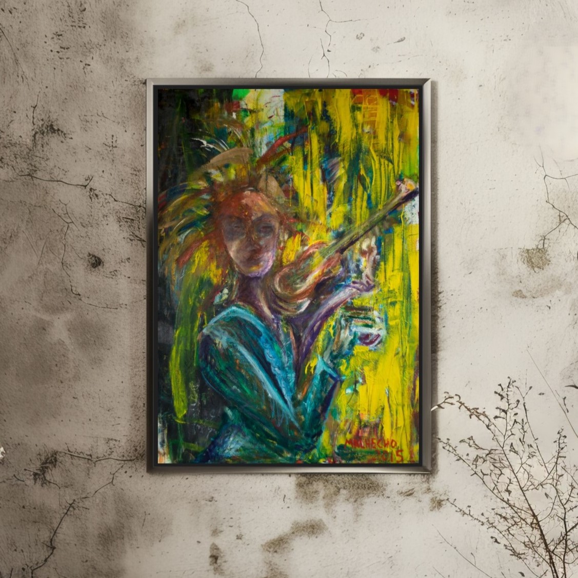 The dreaming violinist. - Image 2