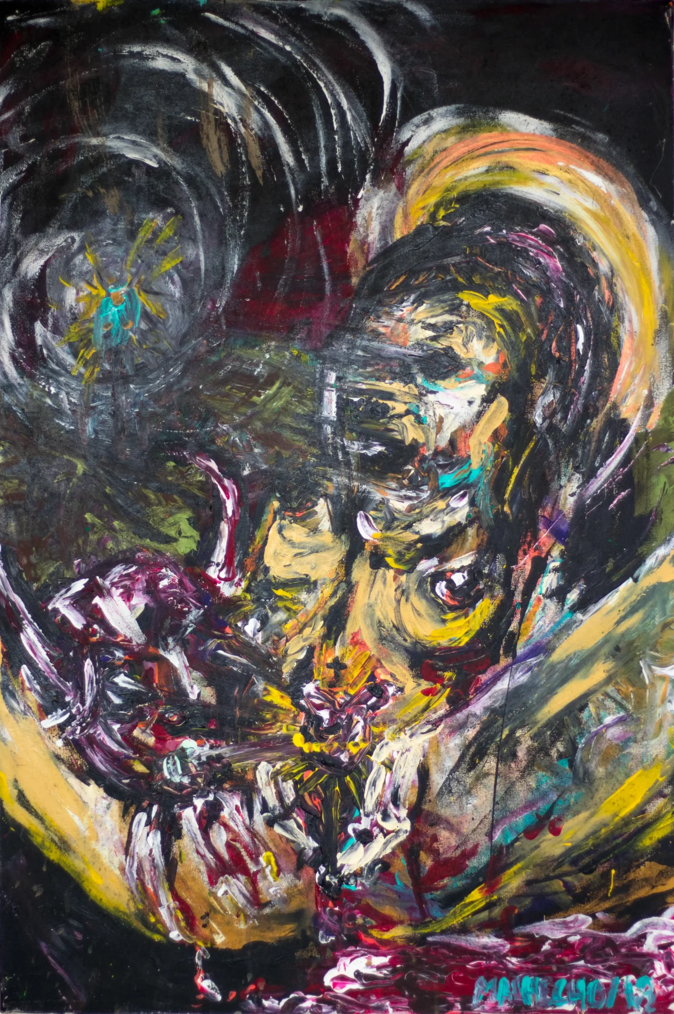 Creative chaos, Christ.