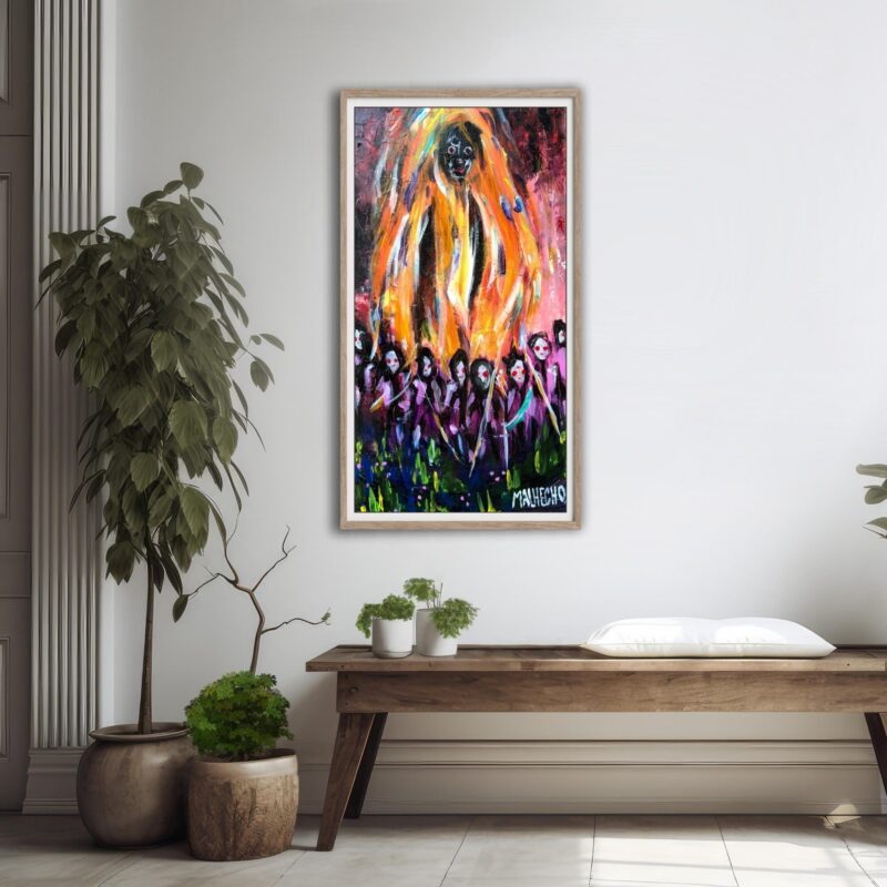 Gou, the spirit of fire.