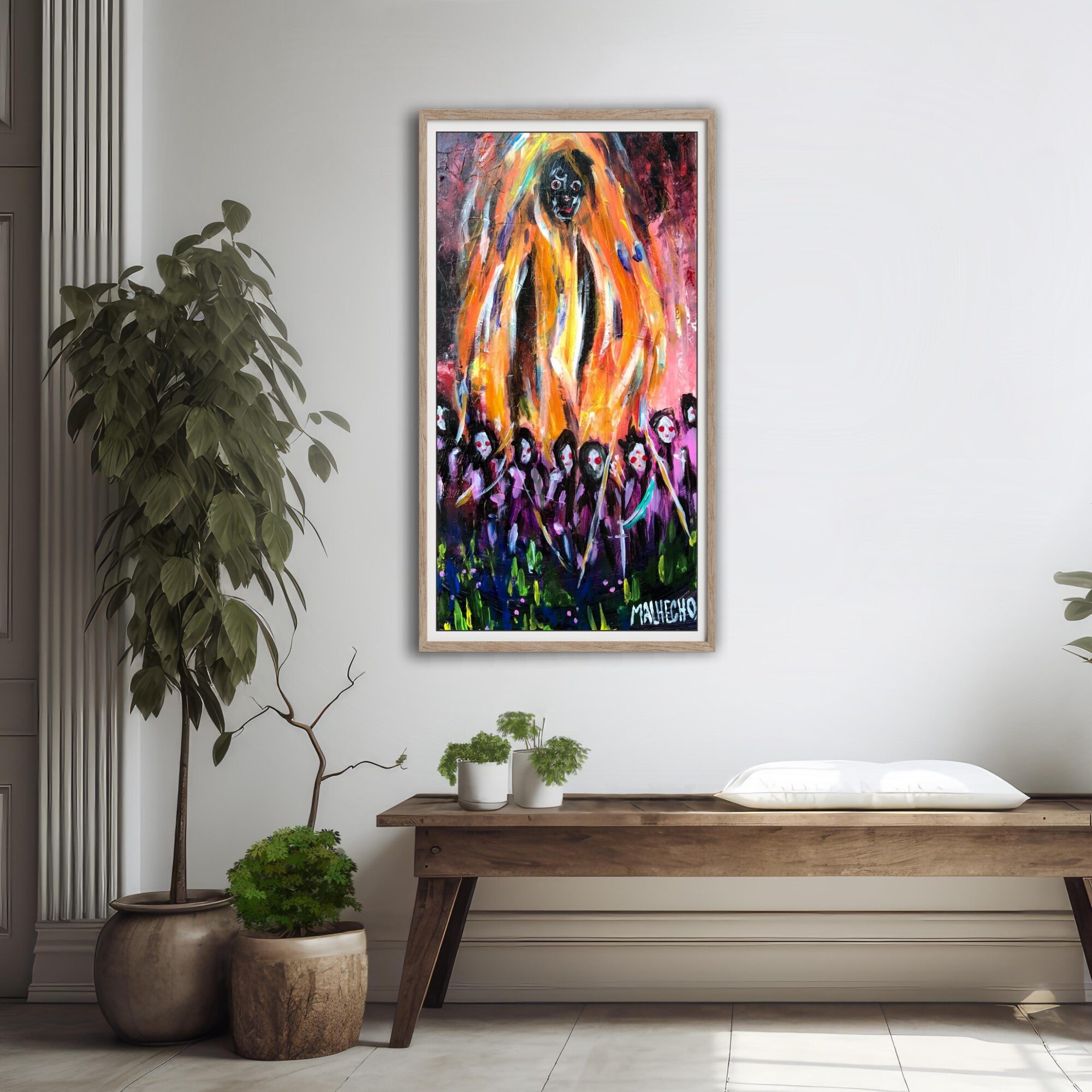 Gou, the spirit of fire.