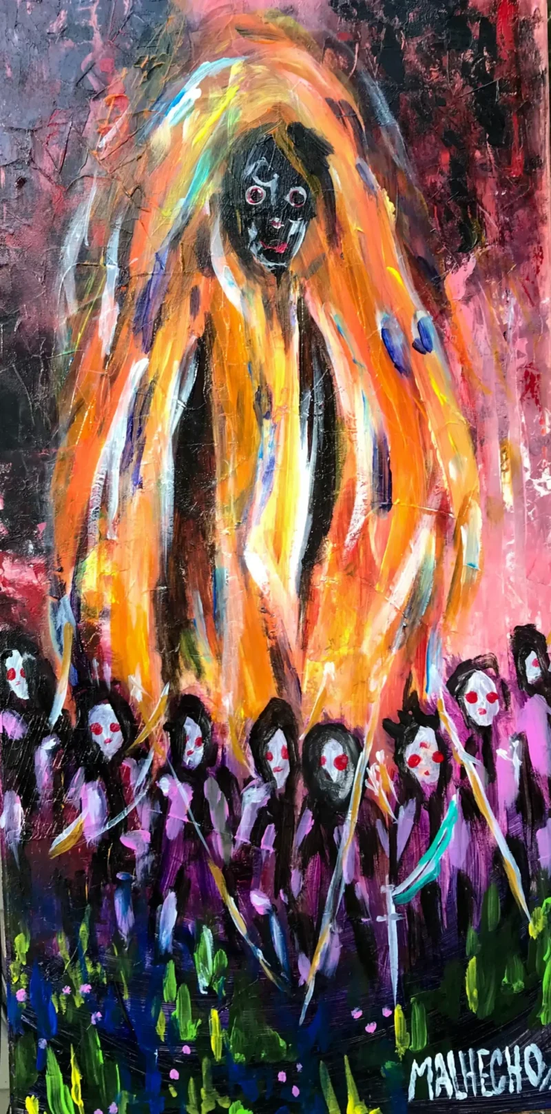 Gou, the spirit of fire.
